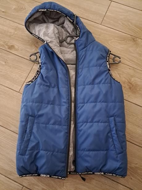 Detská obojstranná vesta, coccodrillo,140