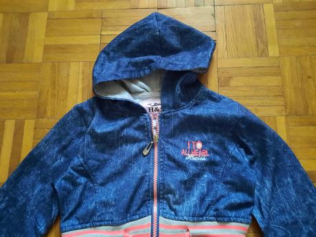 Dievčenská mikinobunda, 116