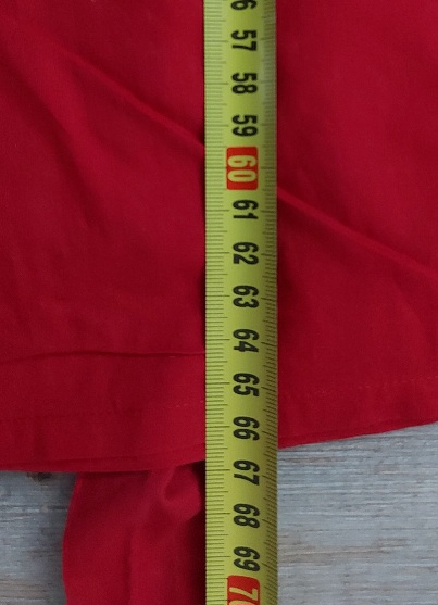 Červená vyšívaná blúzka, f&f,40