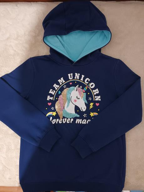 Mikinka s jednorožcom, veľkosť č. 140 cm, bonprix,140