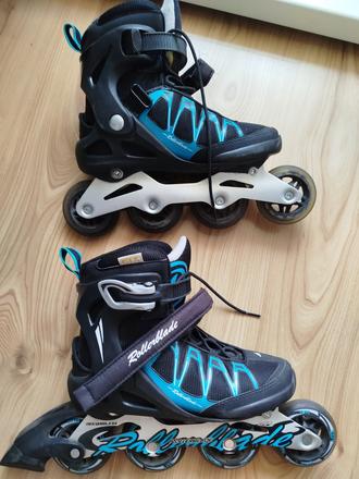 Kolieskové korčule dámske veľ. 38, vd 24cm,, rollerblade,38