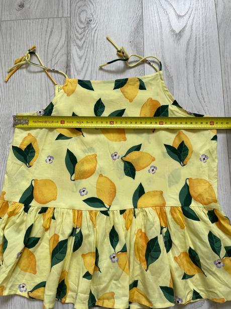 Citrónikový top, h&m,158