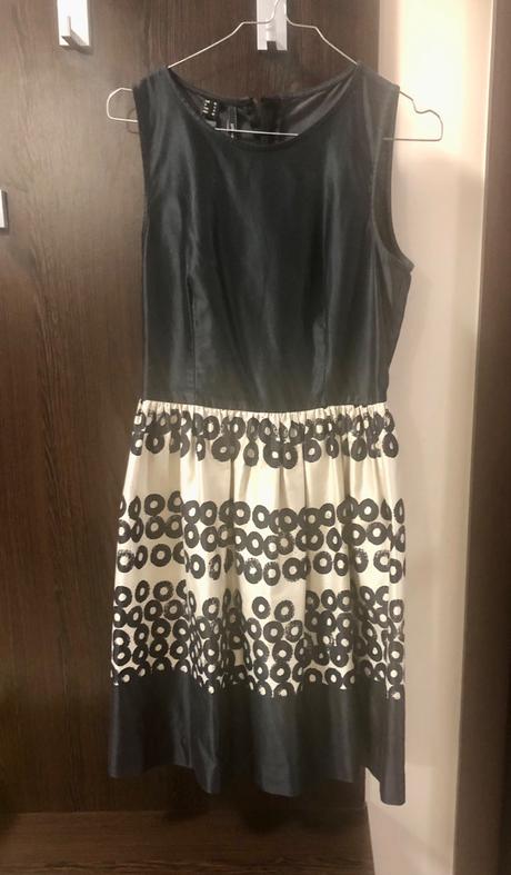 Čierne šaty, mango veľkosť m, mango,m
