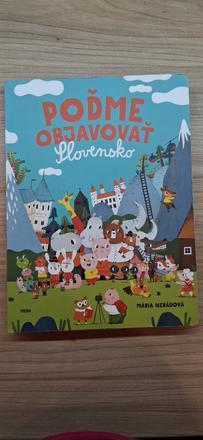 Kniha v tvrdej vazbe podme objavovat slovensko,