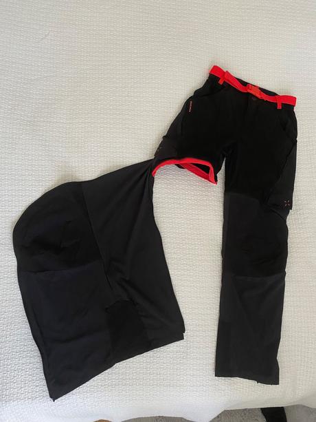 Turistické detské nohavice, decathlon,128