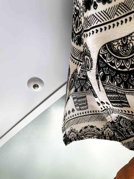 Etno voľná tunika xl/xxl, xl