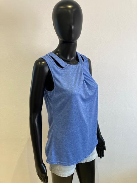 Dámske tričko modré (s), s