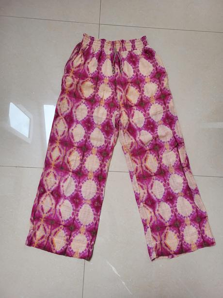 Ľanové nohavice zara, zara,164