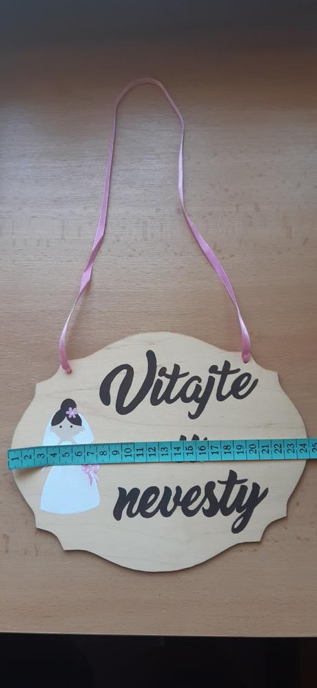 Ceduľky nevesta a ženích, 