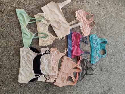 Podprsenka, lambada, 12 ks, 158