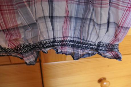 Krasna, vysivana, kvalitna damska bluzka m/l, m