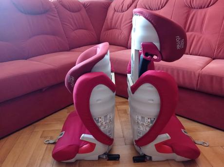 Autosedačky römer kidfix sl15-36kg dvojičky, 