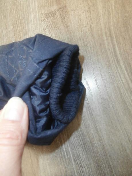 Zimná bunda - vetrovka, matná tmavomodrá, kiki&koko,104