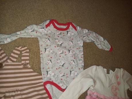 Balík oblečenia pre dievča 6-9 mesiacov, 68–80