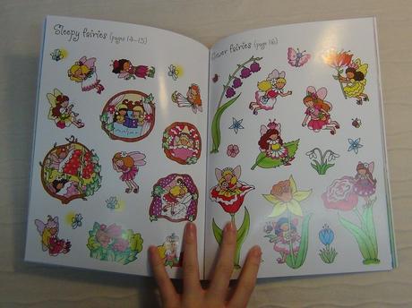 Lib usborne fairies sticker & colouring book nsp18,