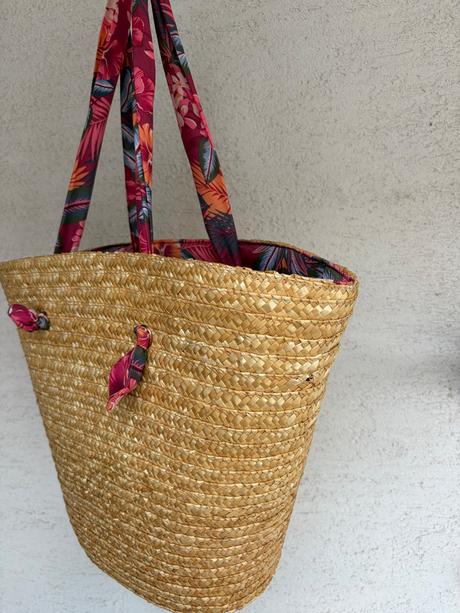 Calzedonia boho velka plazova taska kabela kosik,