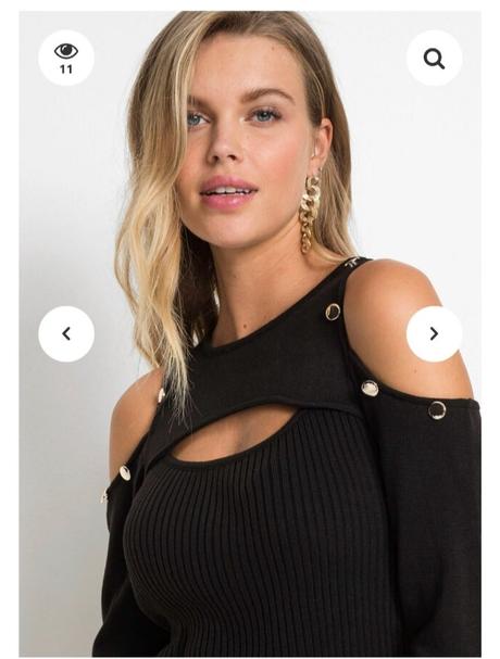 Saty s vykrojmi 40/42 nenosene, bonprix,40 / 42