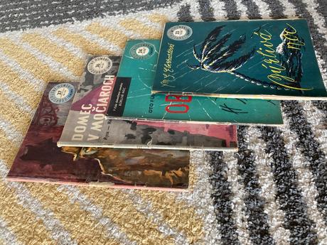 Dobrodružné romány 4ks vyd.1959,