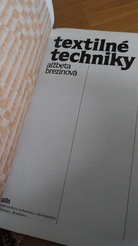 Textilné techniky - brezinová alžbeta, 