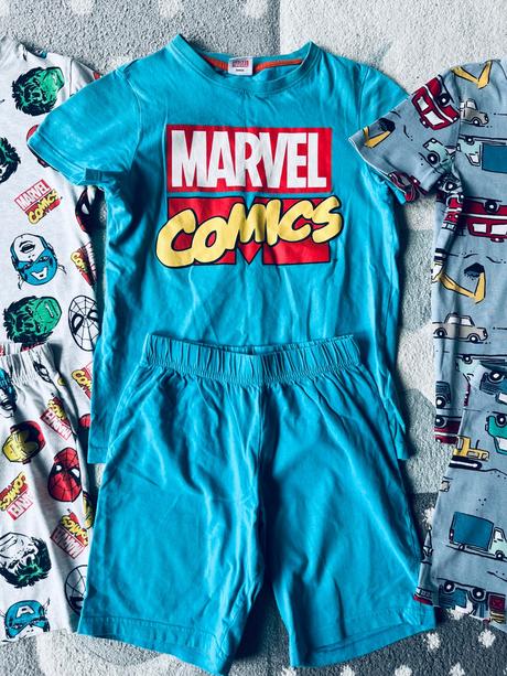 Chlapčenské krátke pyžamá, h&m,134