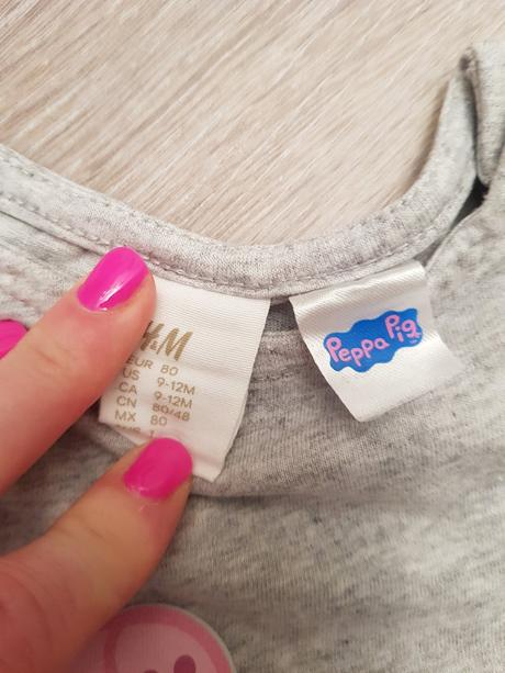 Tunika prasiatko pepa hm, h&m,80