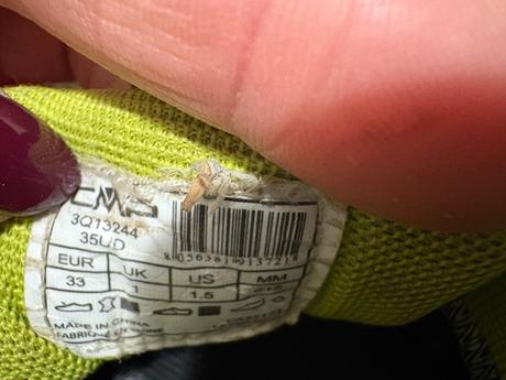 Turistická obuv cmp, č. 33, 33