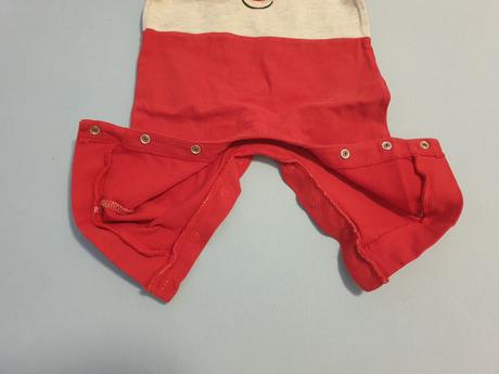 Bavlnený overal vianočný sob č.68, dopodopo,68