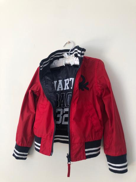 Benetton obojstranná bunda, benetton,104