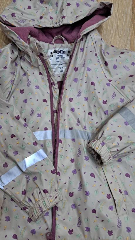 Nepremokava prechodna bunda, lupilu,116