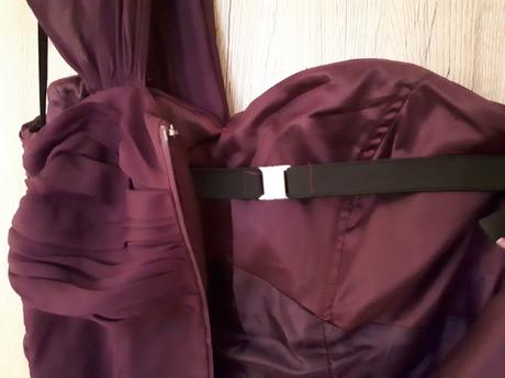 Šifónové spoločenské šaty 38-40, 38