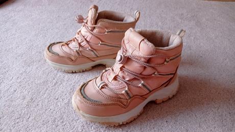 Ružové termo čižmy tchibo, 28/29, tcm,28