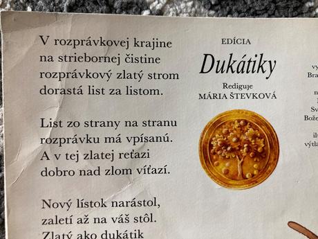 O tytíkovi dukátiky prvé vydanie (1982),