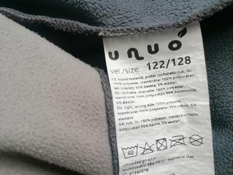 Zateplena softselova bunda unuo c. 122/128, unuo,128