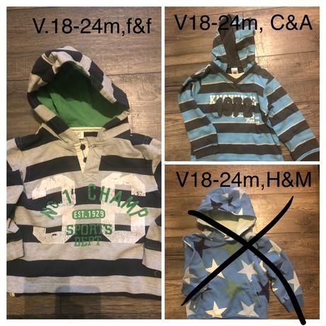 Mikiny chlapec v.18-24m, c&a,92