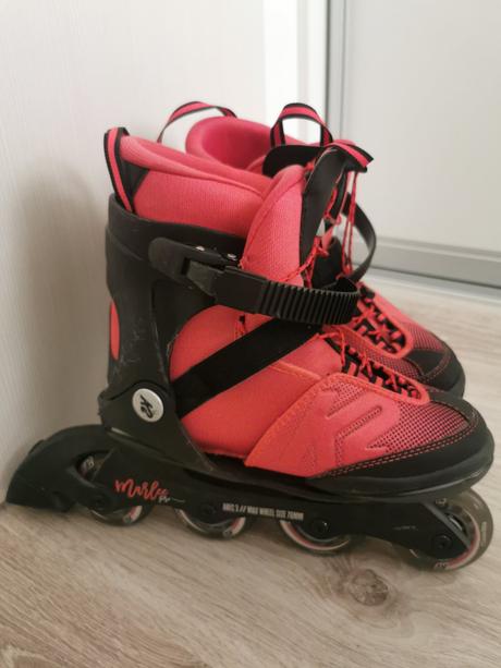 Inline korčule k2 veľ. 35-40/22-25,5cm, 35