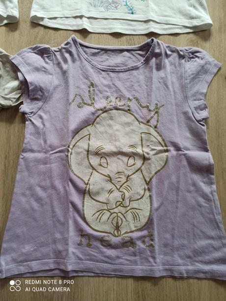 Letné tričká 7 kusov, 110