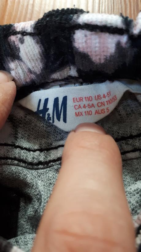 Nohavice, h&m,110
