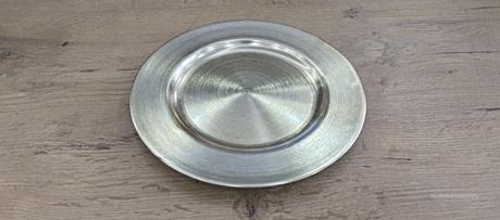 Dekoračný podnos zlatý - 220 mm, 