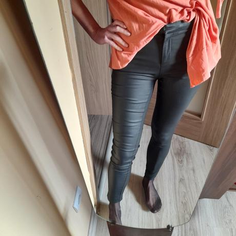 Kožené  nohavice, orsay,36