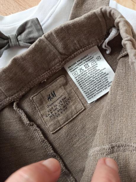 Slávnostný komplet h&m v.74, 74