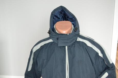 Pánska zimná bunda s kapucňou, veľkosť m, m