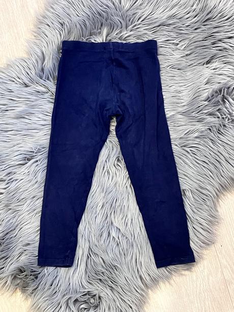 Dievčenské tmavomodré legíny, f&f,98