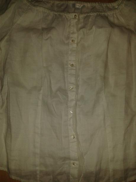 Biela bluza, promod,42