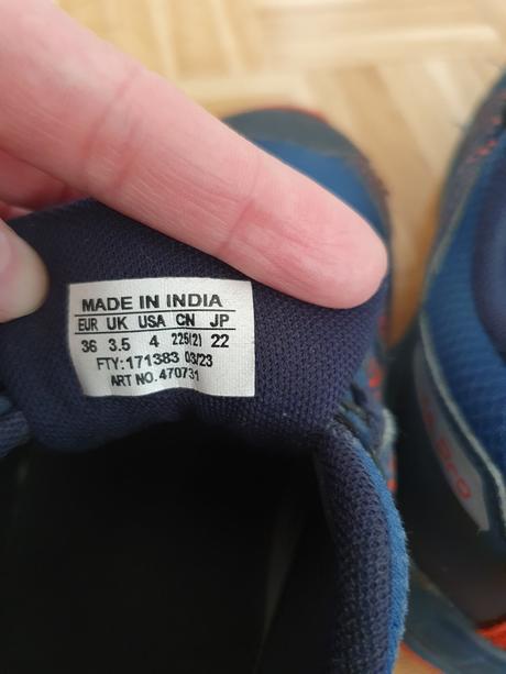 Nepremokavá obuv salomon, 36