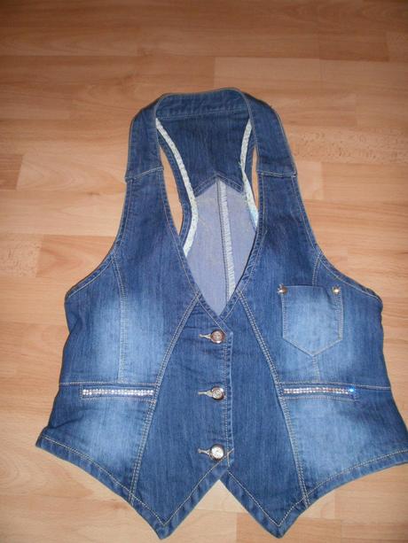 Rifľová vesta s kamienkami s/m, s