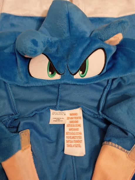 Ježko sonic kostým má karneval, 