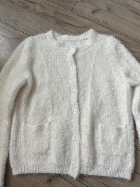 Chlpatý cardigan, s