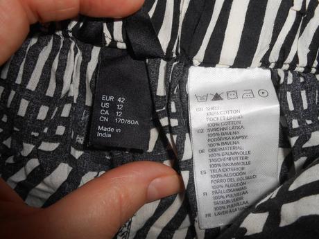 Šortky, h&m,42