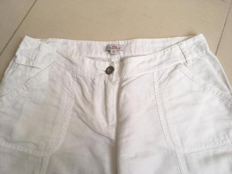 Dámske bavlnené 3/4 nohavice veľ.38, s.oliver,38