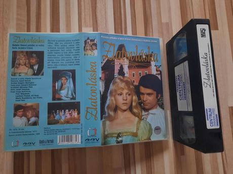 Vhs kazety filmy rozprávky,